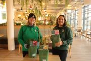 Ann Harris and Toni Wilkinson from Tong Garden Centre